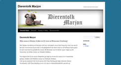 Desktop Screenshot of dierentolk-marjon.nl