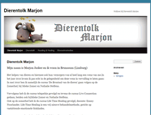 Tablet Screenshot of dierentolk-marjon.nl